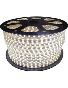 Banda LED 5050, 60 LED-uri/metru, 14.4W, Alb Rece, IP65