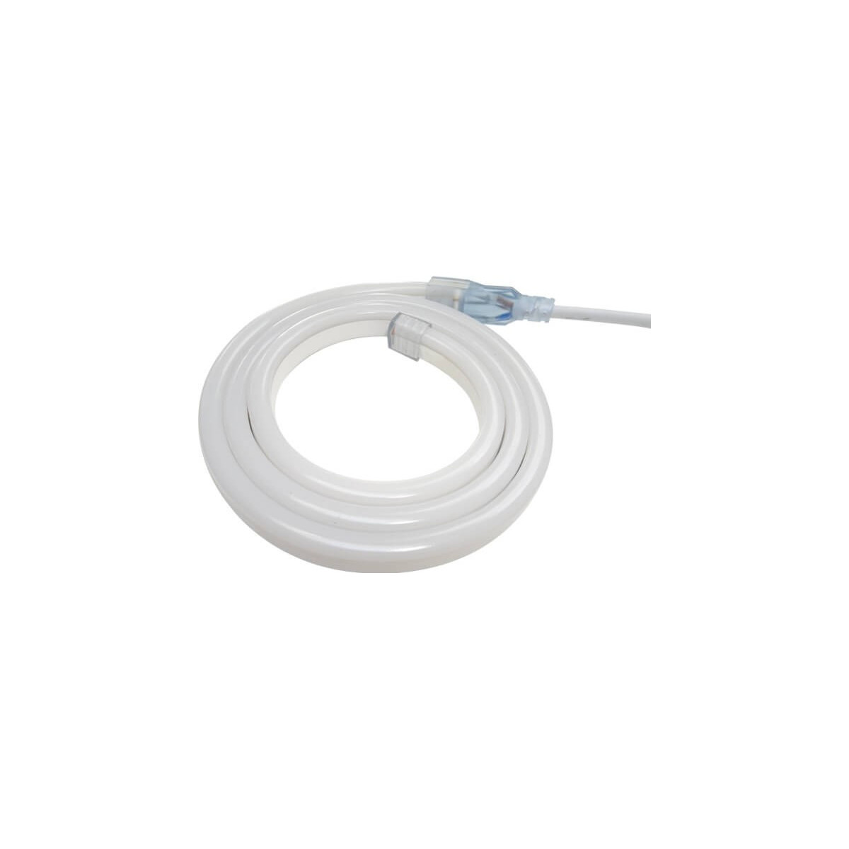 Neon Flex LED 220V, 4.8W/m, Alb Cald, IP65 - 5