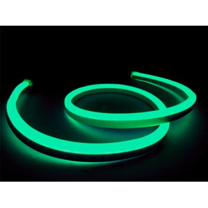 Neon Flex LED, 4.8W/m, Verde, IP65, 220V Neon Flex LED, 4.8W/m, Verde, IP65, 220V