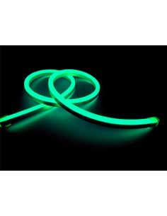 Neon Flex LED, 4.8W/m, Verde, IP65, 220V 2