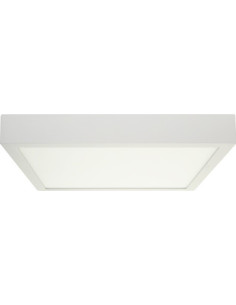 Plafoniera LED 24W, Patrata, Rama Alba 2