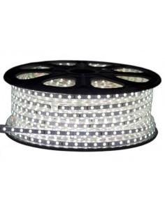 Banda LED 2835, 60 LED-uri/m, 4.8W, IP65, Alb Rece, 220V