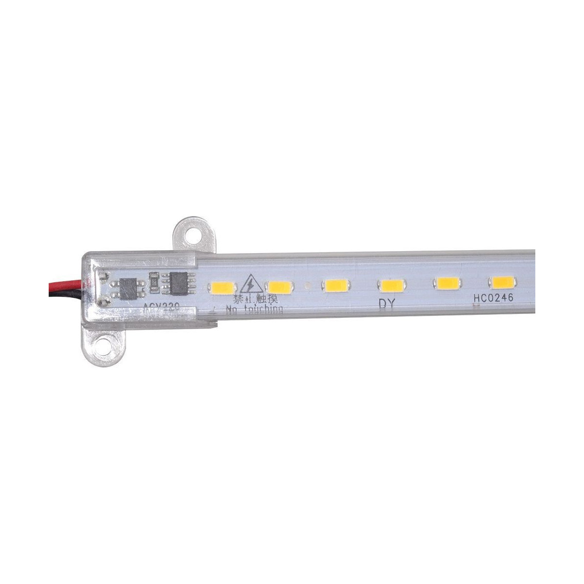 Banda Rigida LED 220V, 14W, IP20, Lumina Calda Alba - 4