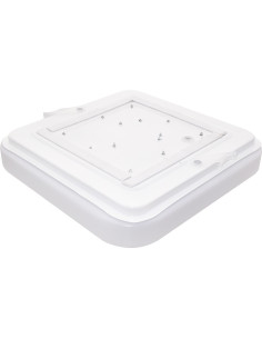 Plafoniera LED Alb Rece, Slim, 12W, Patrata 2