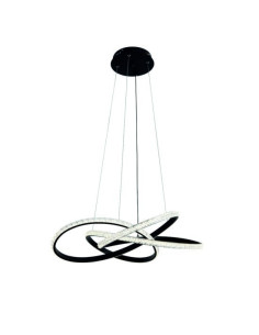 Lustra Neagra LED, Ajustabila, 86W