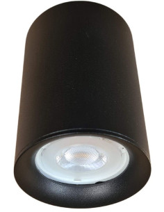 Aplica Cilindru Negru, GU10, Design Modern