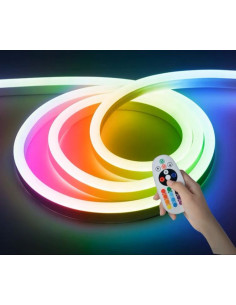 Neon Flex LED RGB, 14W/m, 220V, Ip65