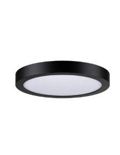 Aplica LED Rotunda, 12W, Rama Neagra, Lumina Alb Rece - 1