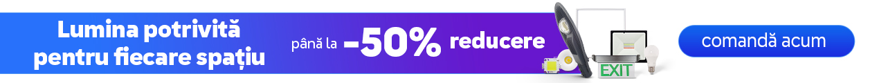 Promotii Magazin Iluminat LED - pana la 50% discount