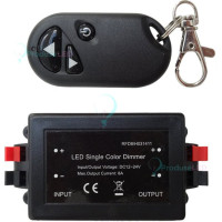Dimmer 8A, pentru Banda LED 12V, Telecomanda