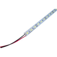 Banda LED Rigida 5050, 14.4W, 12V, Lumina Alb Cald, IP20, 100 cm