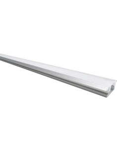 Profil Aluminiu Liniar, 100cm, Dispersor Mat, Incastrat
