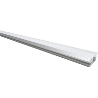 Profil Aluminiu Liniar, 100cm, Dispersor Mat, Incastrat