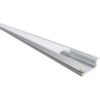 Profil Aluminiu Liniar, 100cm, Dispersor Mat, Incastrat - 4