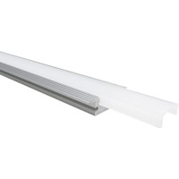 Profil Aluminiu Liniar, 100cm, Dispersor Mat, Incastrat - 5