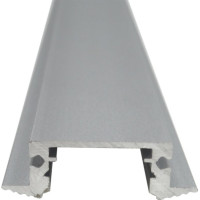 Profil Aluminiu Liniar, 100cm, Dispersor Mat, Incastrat - 9