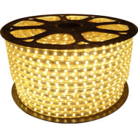 Banda LED Alb Cald 5050, 14.4W, 60 LED/m, IP65, 220V