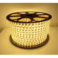 Banda LED Alb Cald 5050, 14.4W, 60 LED/m, IP65, 220V - 6
