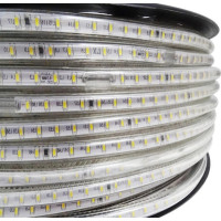 Banda LED 220V, 12W, 120x3014, IP65, Alb Rece - 4