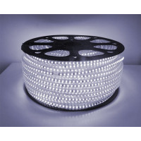 Banda LED 220V, 12W, 120x3014, IP65, Alb Rece - 6