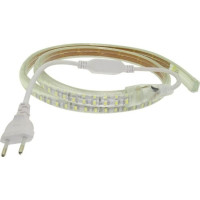 Banda LED 220V, 180 LED-uri/m, 14W, IP65, Alb Rece, 2835 - 5