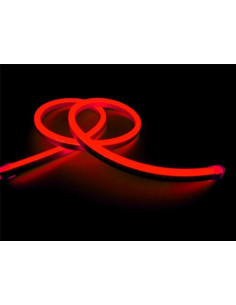 Neon Flex LED, 4.8W/m, Rosu, IP65, 220V