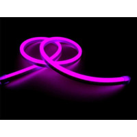 Neon Flex LED 220V, 4.8W/m, Magenta, IP65 - 3