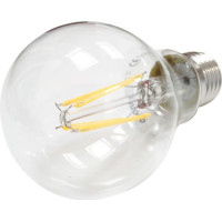 Bec LED Filament E27, 6W, Alb Cald - 4