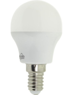 Bec Sferic LED E14, 3W, Alb Rece