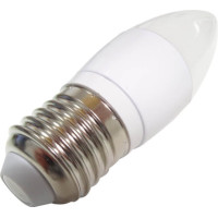 Bec LED 3W E27, Lumanare Mat, Alb Cald/Rece - 3