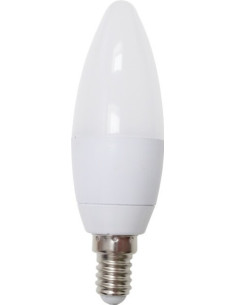 Bec LED Lumanare E14, 3W, 220V, Alb Cald