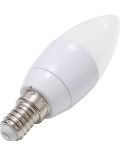 Bec LED Lumanare E14, 3W, 220V, Alb Cald
