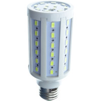 Bec LED Porumb E27, 12W, SMD 5730, Alb Rece