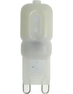 Bec LED Mat 2.5W G9, Alb Cald