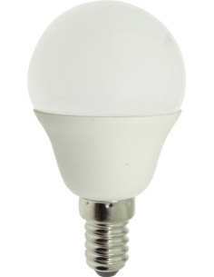 Bec LED Sferic E14, 5W, Alb Cald/Rece