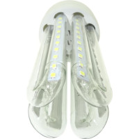 Bec LED 16W E27, 4U, 220V, Alb Cald/Rece - 5