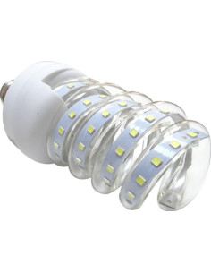Bec LED Spirala E27 12W, Alb Cald/Rece