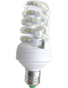 Bec LED Spirala E27, 16W, 220V, Alb Cald/Rece