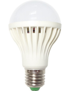 Bec LED 7W, E27, 12V, Lumina Alba Rece
