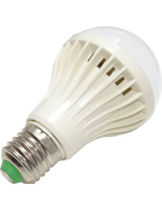 Bec LED 7W, E27, 12V, Lumina Alba Rece