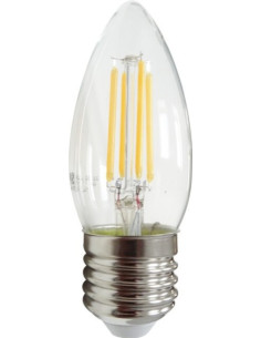 Bec Filament LED 4W, E27, C35, Lumina Calda