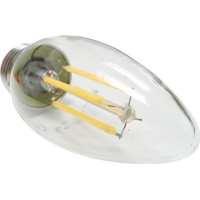 Bec Filament LED 4W, E27, C35, Lumina Calda - 4