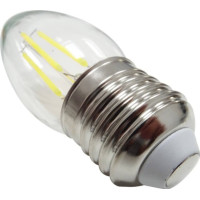 Bec Filament LED C35, Bec 4W, E27, Lumina Alba Rece - 3