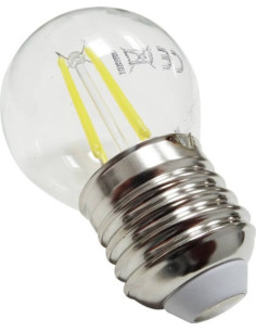 Bec Filament LED G45, 4W, E27, Lumina Rece Alba