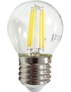 Bec Filament LED G45, E27, 4W, Lumina Alba Naturala