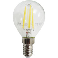 BEc Filament LED G45, 4W, E14, Lumina Alba Naturala