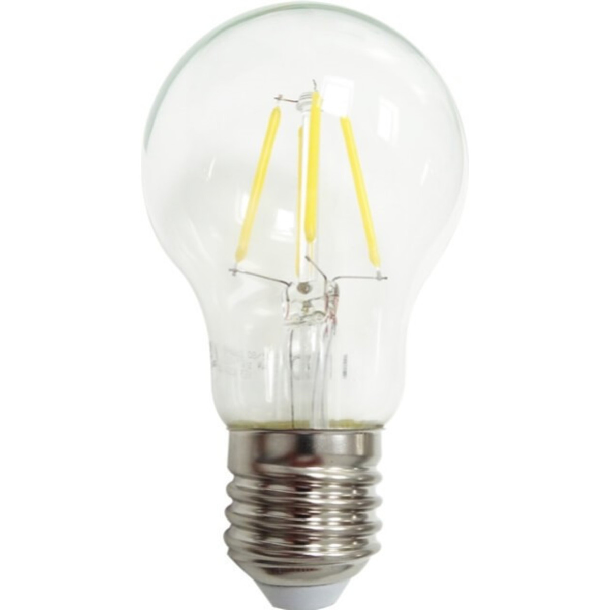 Bec Filament LED E27, 4W, A60, Lumina Alba Naturala