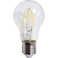 Bec Filament LED E27, 6W, A55, Lumina Naturala Alba