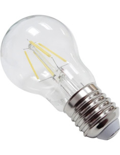 Bec Filament LED E27, 6W, A55, Lumina Naturala Alba