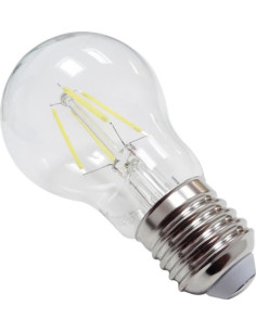 Bec Filament LED E27, Alb Rece, 6W, A60